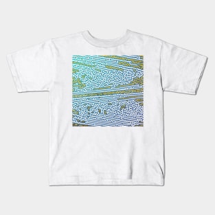 Ocean Waves and Golden Sands Kids T-Shirt